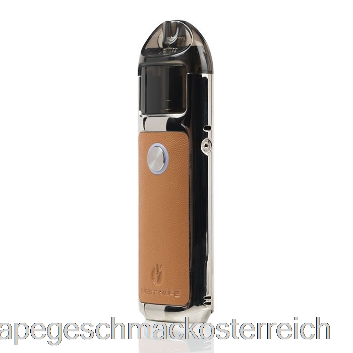 Lost Vape Lyra 20W Pod System Silber / Leder Vape Geschmack